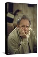 Carroll O'Connor Posing as Archie Bunker in TV Series All in the Family-Michael Rougier-Stretched Canvas