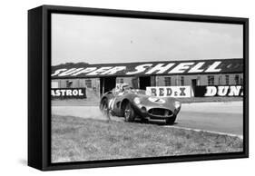 Carroll Shelby Driving Aston Martin Dbr1, Tt Race, Goodwood, Sussex, 1959-Maxwell Boyd-Framed Stretched Canvas