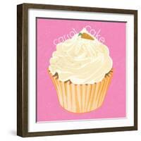 Carrot cake Cupcake, 2019,-Nancy Moniz Charalambous-Framed Giclee Print