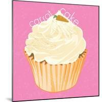 Carrot cake Cupcake, 2019,-Nancy Moniz Charalambous-Mounted Giclee Print