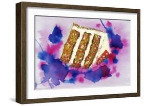 Carrot Cake-Wolf Heart Illustrations-Framed Giclee Print