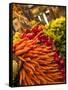 Carrots, Central Market, Malaga, Spain-Walter Bibikow-Framed Stretched Canvas