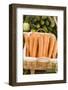 Carrots in a Basket at a Market-Foodcollection-Framed Photographic Print