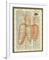 Carrots-Erin Clark-Framed Giclee Print