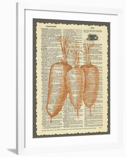 Carrots-Erin Clark-Framed Giclee Print