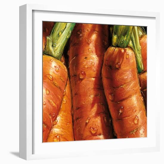 Carrots-null-Framed Art Print