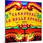 Carrousel Belle Epoque, Paris-Tosh-Mounted Art Print