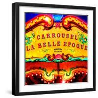Carrousel Belle Epoque, Paris-Tosh-Framed Art Print