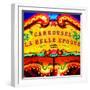 Carrousel Belle Epoque, Paris-Tosh-Framed Art Print