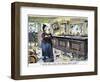 Carry Nation Cartoon, 1901-null-Framed Giclee Print