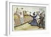 Carry Nation Cartoon, 1901-null-Framed Giclee Print