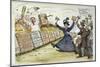Carry Nation Cartoon, 1901-null-Mounted Giclee Print