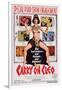 Carry on Cleo, Center: Amanda Barrie, 1964-null-Framed Art Print