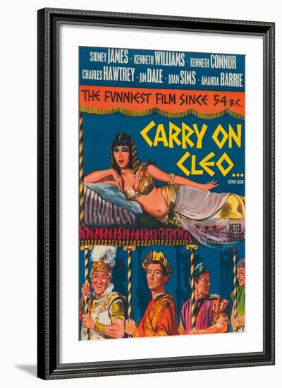 Carry on Cleo-The Vintage Collection-Framed Giclee Print