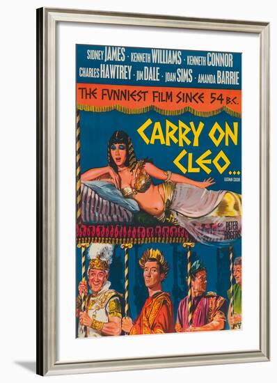Carry on Cleo-The Vintage Collection-Framed Giclee Print