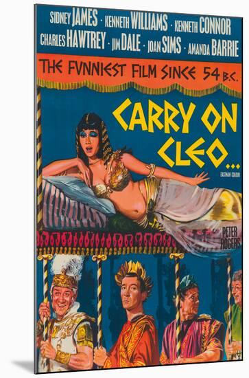 Carry on Cleo-The Vintage Collection-Mounted Giclee Print