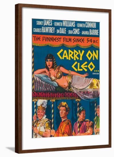 Carry on Cleo-The Vintage Collection-Framed Giclee Print