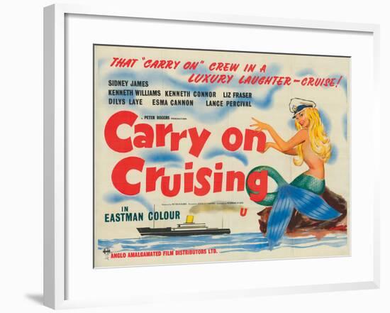 Carry on Cruising-The Vintage Collection-Framed Giclee Print