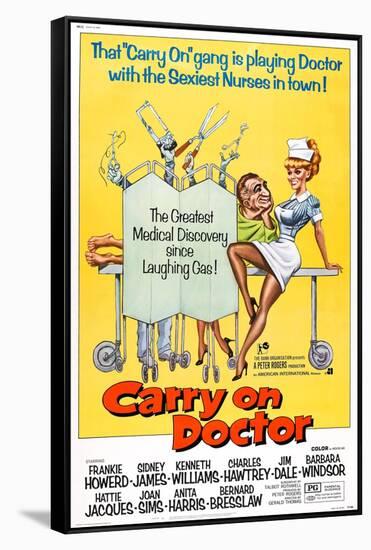 Carry on Doctor, 1967-null-Framed Stretched Canvas