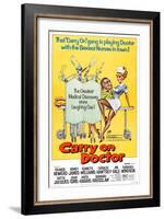 Carry on Doctor, 1967-null-Framed Art Print