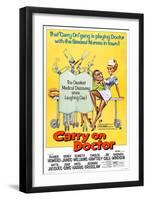 Carry on Doctor, 1967-null-Framed Art Print