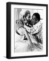 Carry On Doctor, Valerie Van Ost, Sid James, 1967-null-Framed Photo