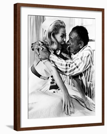 Carry On Doctor, Valerie Van Ost, Sid James, 1967-null-Framed Photo