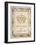 Carry on Royally-Morgan Yamada-Framed Art Print