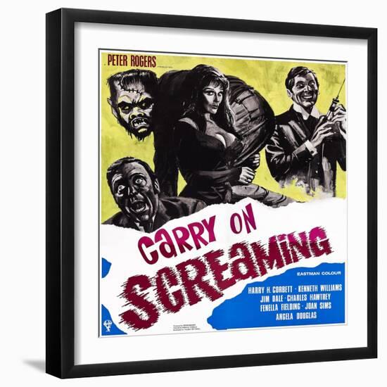 Carry on Screaming!, 1966-null-Framed Art Print