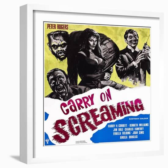 Carry on Screaming!, 1966-null-Framed Art Print