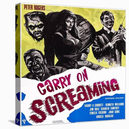 Carry on Screaming!, 1966-null-Stretched Canvas