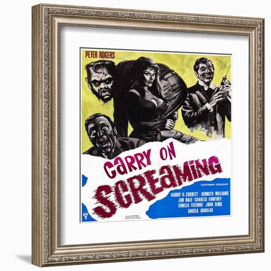 Carry on Screaming!, 1966-null-Framed Art Print