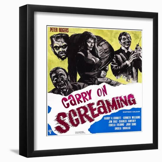 Carry on Screaming!, 1966-null-Framed Art Print