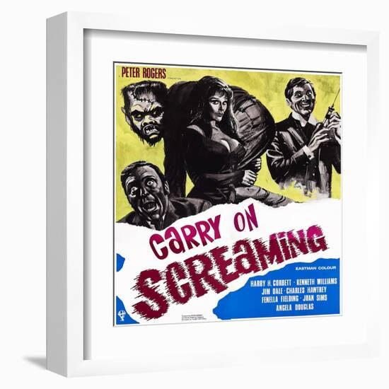 Carry on Screaming!, 1966-null-Framed Art Print