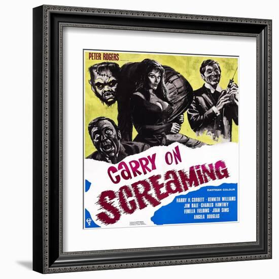 Carry on Screaming!, 1966-null-Framed Art Print