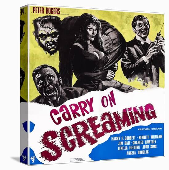 Carry on Screaming!, 1966-null-Stretched Canvas