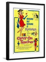 Carry on Teacher-null-Framed Art Print