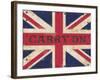 Carry on Union Jack-Sam Appleman-Framed Art Print