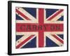 Carry on Union Jack-Sam Appleman-Framed Art Print