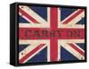 Carry on Union Jack-Sam Appleman-Framed Stretched Canvas