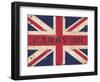 Carry on Union Jack-Sam Appleman-Framed Art Print