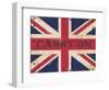 Carry on Union Jack-Sam Appleman-Framed Art Print