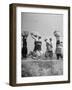 Carrying Belongings, South Korean Mothers and Children Flee North Korean and Red Chinese Forces-Joe Scherschel-Framed Photographic Print
