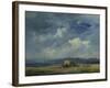 Carrying Corn, 19th Century-Eduard Schleich-Framed Giclee Print