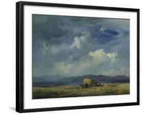 Carrying Corn, 19th Century-Eduard Schleich-Framed Giclee Print