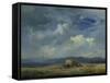 Carrying Corn, 19th Century-Eduard Schleich-Framed Stretched Canvas