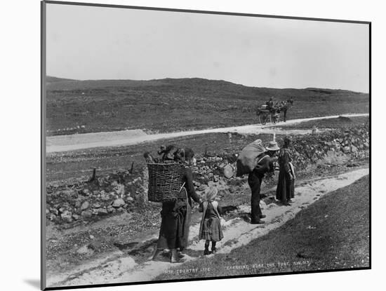 Carrying Home the Turf, C.1895-Robert John Welch-Mounted Giclee Print