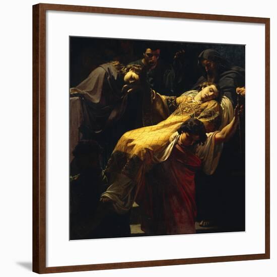 Carrying of the Body of St Stephen, 1864-null-Framed Giclee Print