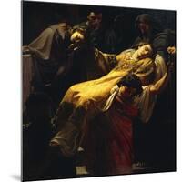 Carrying of the Body of St Stephen, 1864-null-Mounted Giclee Print