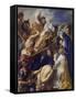 Carrying of the Cross-Jacob Jordaens-Framed Stretched Canvas